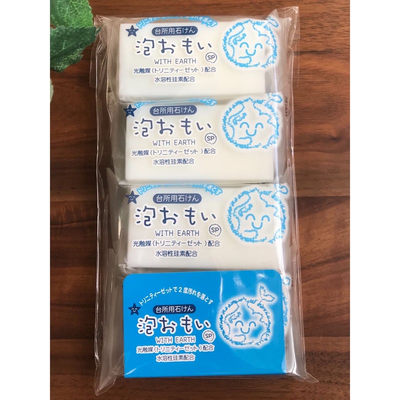 泡おもい 石けん 80g×4個